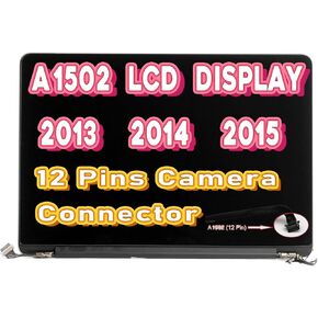Screen Replacement Compatible with MacBook Pro 13" A1502 Late 2013 Mid 2014 Early 2015 EMC 2835 EMC2678 EMC2875 Retina LCD Screen Display Full Assembly