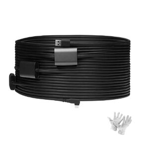 OBSBOT USB-A to USB-C 3.0 Cable 65ft/20mm, Webcam Cable, Easy Setup from a Distance,Ultra HD 4K High-Speed Data Transfer, Compatibility Tiny 2/Tiny 4K/Tiny Meet/Meet 4K Tail Air