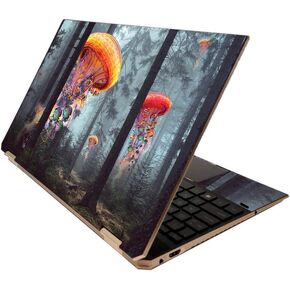 MightySkins Skin for HP Spectre x360 15" (2020) - Jellyfish Ride | Protective, Durable, and Unique Vinyl Decal wrap Cover | Easy to Apply, Remove, and Change Styles | Made in The USA