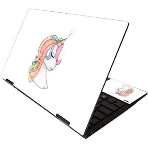 MightySkins Glossy Glitter Skin for HP Envy x360 13" (2020) - Bee Queen | Protective, Durable High-Gloss Glitter Finish | Easy to Apply, Remove, and Change Styles | Made in The USA