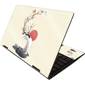 MightySkins Glossy Glitter Skin for HP Envy x360 13" (2020) - Rorschach | Protective, Durable High-Gloss Glitter Finish | Easy to Apply, Remove, and Change Styles | Made in The USA