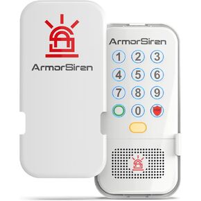Portable Personal Security & Door Alarm with 120dB Siren, Motion Detection, Smartphone App Connectivity, and 30-Day Rechargeable Battery - Ideal for Home, Travel, Hotels, & Dorms