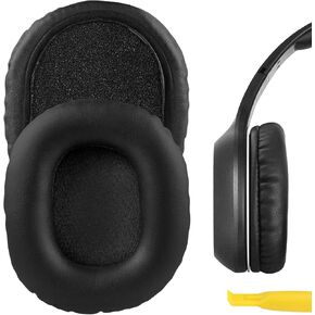 Geekria QuickFit Replacement Ear Pads for Edifier W800BT (FCC ID:Z9G-EDF41), K815, W808BT Headphones Ear Cushions, Headset Earpads, Ear Cups Cover Repair Parts (Black)