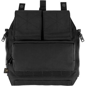 KRYDEX Tactical Pouch Zip-On Panel for Vest