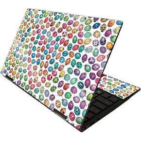 MightySkins Glossy Glitter Skin for HP Envy x360 13" (2020) - Rainbow Smoke | Protective, Durable High-Gloss Glitter Finish | Easy to Apply, Remove, and Change Styles | Made in The USA