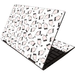 MightySkins Glossy Glitter Skin for HP Envy x360 13" (2020) - Blue Green Polygon | Protective, Durable High-Gloss Glitter Finish | Easy to Apply, Remove, and Change Styles | Made in The USA