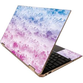 MightySkins Glossy Glitter Skin for HP Spectre x360 15" (2020) - Sticky Icky Icky | Protective, Durable High-Gloss Glitter Finish | Easy to Apply, Remove, and Change Styles | Made in The USA