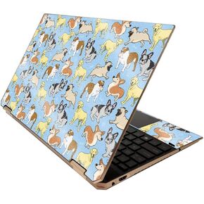 MightySkins Glossy Glitter Skin for HP Spectre x360 15" (2020) - Deep in The Forest | Protective, Durable High-Gloss Glitter Finish | Easy to Apply, Remove, and Change Styles | Made in The USA
