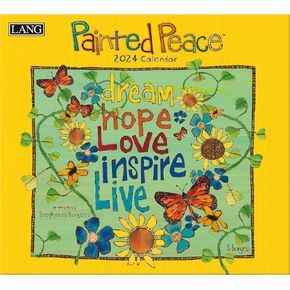LANG Painted Peace 2025 Wall Calendar (25991002002)