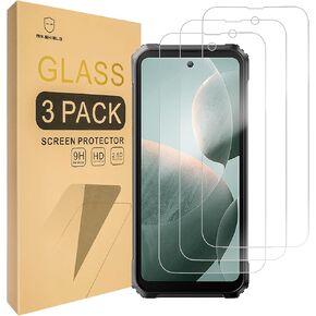 واقي شاشة Mr.Shield متوافق مع Blackview BL9000 Pro / BL9000 [زجاج مقسى] [3 عبوات] [زجاج ياباني بصلابة 9H]