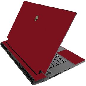MightySkins Skin for Alienware M15 R3 (2020) & M15 R4 (2021) - Solid Burgundy | Protective Viny wrap | Easy to Apply and Change Style | Made in The USA