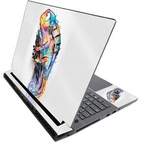 MightySkins Glossy Glitter Skin for Alienware M17 R3 (2020) & M17 R4 (2021) - Rainbow Chameleon | Durable High-Gloss Glitter Finish | Easy to Apply and Change Style | Made in The USA