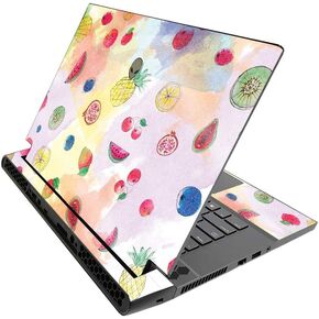 MightySkins Glossy Glitter Skin for Alienware M15 R3 (2020) & M15 R4 (2021) - Fruit Water | Durable High-Gloss Glitter Finish | Easy to Apply and Change Style | Made in The USA