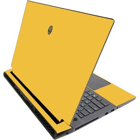Mighty Skins Skin for Alienware M17 R3 (2020) & M17 R4 (2021) - Solid Marigold | Protective Viny wrap | Easy to Apply and Change Style | Made in The USA