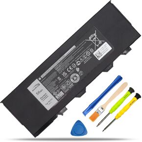 NJTCH Laptop Battery Replacement for Dell Latitude 12 Rugged Extreme 7204 7404 7214 Series Notebook 8G8GJ 08G8GJ 03NVTG 0YWV8Y 01V6GN 0N4D39 7.4V 56Wh 7600mAh