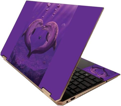 MightySkins Skin لجهاز HP Spectre x360 15" (2020) - زجاج ملون | غطاء ملتف من الفينيل واقٍ ومتين وفريد ​​من نوعه | سهل التطبيق والإزالة وتغيير الأنماط | صنع في الولايات المتحدة الأمريكية in Saudi Arabia