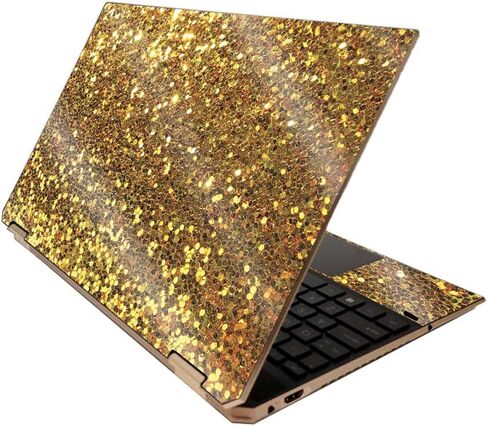 MightySkins غلاف لامع لجهاز HP Spectre x360 15 "(2020) - أسود دوامي | لمسة نهائية لامعة واقية ومتينة شديدة اللمعان | سهل التطبيق والإزالة وتغيير الأنماط | صنع في الولايات المتحدة الأمريكية in Saudi Arabia