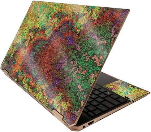 MightySkins غلاف لامع لجهاز HP Spectre x360 15 "(2020) - أسود دوامي | لمسة نهائية لامعة واقية ومتينة شديدة اللمعان | سهل التطبيق والإزالة وتغيير الأنماط | صنع في الولايات المتحدة الأمريكية in Saudi Arabia