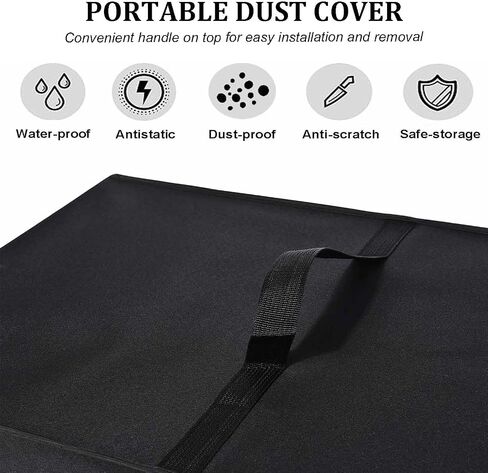 Toaster Cover Heavy Duty Waterproof Heat-Resistant Dust-proof Protective Cover Case for Mueller UltraToast Toaster 4 Slice/Elite Gourmet ECT-3100 4 Slice Toaster(16.5"D X 7.9"W X 7.1"H) in Kuwait