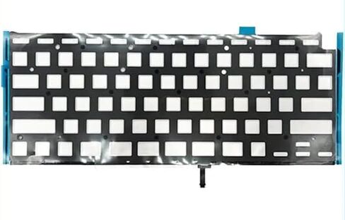 لوحة مفاتيح جديدة مع إضاءة خلفية + مسامير لوحة المفاتيح بديل تخطيط الولايات المتحدة الأمريكية لجهاز MacBook Air 13.3 بوصة A2337 أواخر 2020 سنة in Kuwait