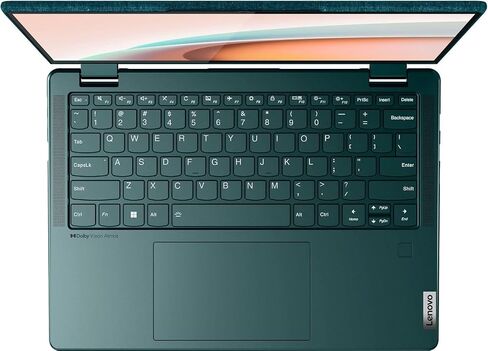 Lenovo Yoga 6 13.3" WUXGA Touchscreen 2-in-1 Laptop, AMD Ryzen 5 7530U Processor, 8GB RAM 512GB SSD, Fingerprint Reader, Backlit Keyboard, Pen, Windows 11 Home, Dark Teal in Saudi Arabia