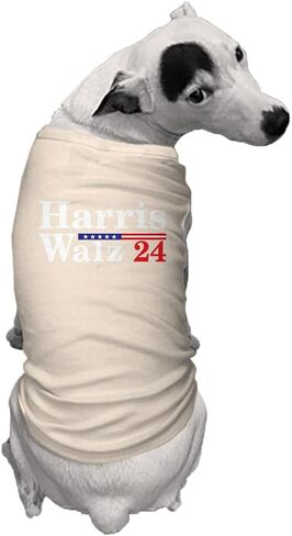 Harris Walz 24 - Vote Democrat Dog Shirt (Royal Blue, Small) in Saudi Arabia