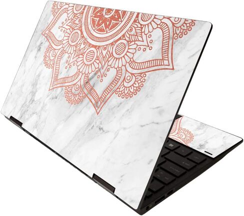 MightySkins Skin for HP Envy x360 13" (2020) - Flashy Marble | Protective, Durable, and Unique Vinyl Decal wrap Cover | Easy to Apply, Remove, and Change Styles | Made in The USA in Saudi Arabia