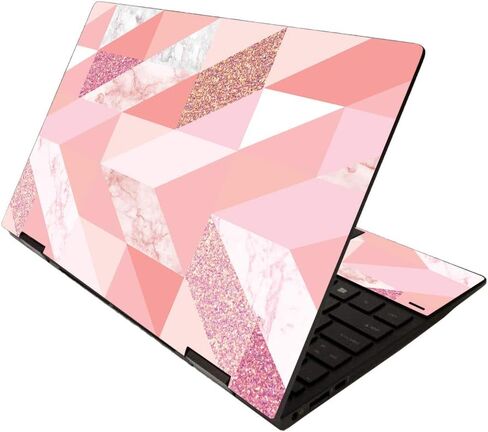 MightySkins Skin for HP Envy x360 13" (2020) - Flashy Marble | Protective, Durable, and Unique Vinyl Decal wrap Cover | Easy to Apply, Remove, and Change Styles | Made in The USA in Saudi Arabia