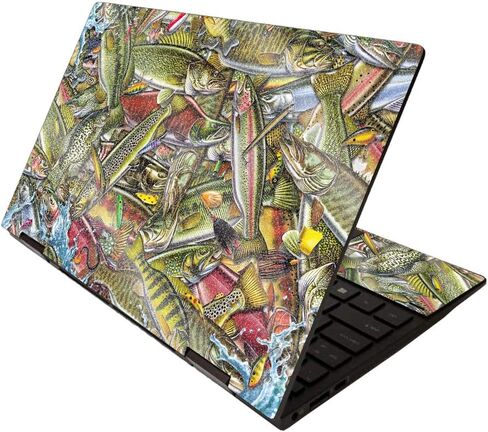 MightySkins Glossy Glitter Skin for HP Envy x360 13" (2020) - Race Flag | Protective, Durable High-Gloss Glitter Finish | Easy to Apply, Remove, and Change Styles | Made in The USA in Saudi Arabia