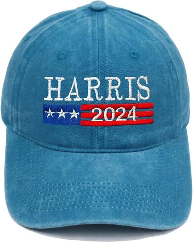 Kamala Harris for President 2024 Hat. Adjustable - Quality Embroidered Kamala President in Saudi Arabia
