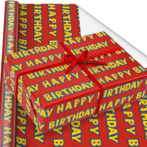 10 Sheet Gift Wrapping Paper for Kids Girls Boys, 20×28inch Folded Wrap Art Paper Bulk for Birthday Baby Shower Holiday Party Decoration Supplies in Saudi Arabia