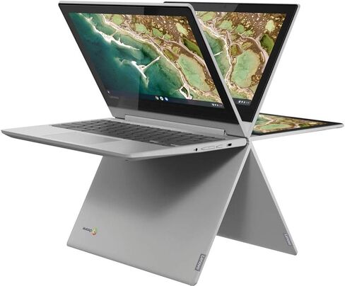 Lenovo Chromebook Flex 3 2-in-1 11.6" HD Touchscreen Laptop, MediaTek MT8173C Quad-Core Processor, 4GB RAM, 32GB eMMC, HDMI, Webcam, Wi-Fi, Bluetooth, Chrome OS, Platinum Gray, IFT Bundle in Saudi Arabia