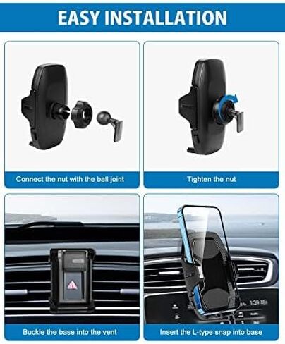 Cartist Car Phone Holder Mount Compatible with CR-V CRV 2017-2022 Accessories Adjustable Air Vent Mount Hands Free Holder Cradle Compatiable with All Smartphones in Saudi Arabia