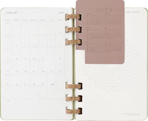Moleskine Spiral 12 شهرًا 2024-2025 مخطط العام الأكاديمي، غطاء صلب، كبير (5 بوصة × 8.25 بوصة)، كيوي، 200 صفحة in Kuwait