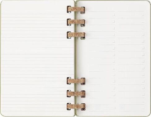 Moleskine Spiral 12 شهرًا 2024-2025 مخطط العام الأكاديمي، غطاء صلب، كبير (5 بوصة × 8.25 بوصة)، كيوي، 200 صفحة in Kuwait