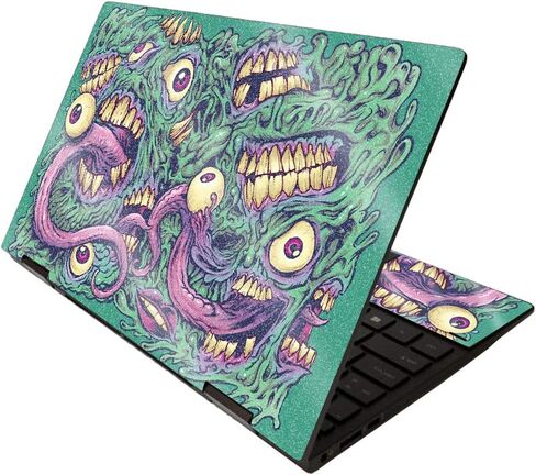 MightySkins غلاف لامع لجهاز HP Envy x360 13 بوصة (2020) - مضلع أزرق أخضر | لمسة نهائية لامعة واقية ومتينة | سهلة التطبيق والإزالة وتغيير الأنماط | صنع في الولايات المتحدة الأمريكية in Saudi Arabia