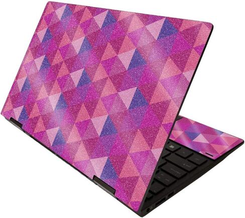 MightySkins غلاف لامع لجهاز HP Envy x360 13 بوصة (2020) - مضلع أزرق أخضر | لمسة نهائية لامعة واقية ومتينة | سهلة التطبيق والإزالة وتغيير الأنماط | صنع في الولايات المتحدة الأمريكية in Saudi Arabia