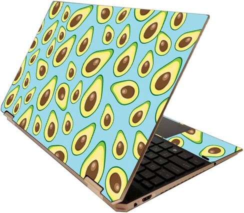 MightySkins Skin for HP Spectre x360 15" (2020) - Blue Avocados | Protective, Durable, and Unique Vinyl Decal wrap Cover | Easy to Apply, Remove, and Change Styles | Made in The USA in Saudi Arabia