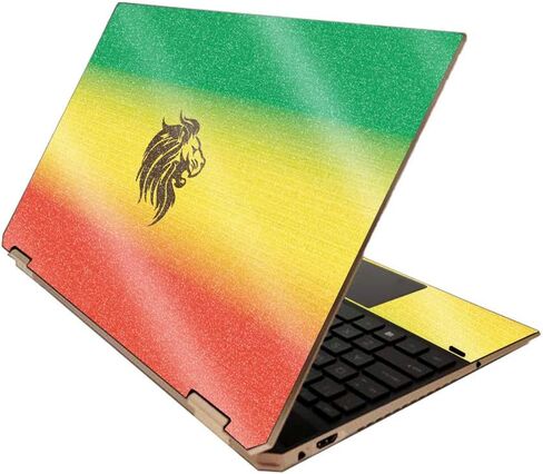 MightySkins Glossy Glitter Skin for HP Spectre x360 15" (2020) - Sticky Icky Icky | Protective, Durable High-Gloss Glitter Finish | Easy to Apply, Remove, and Change Styles | Made in The USA in Saudi Arabia