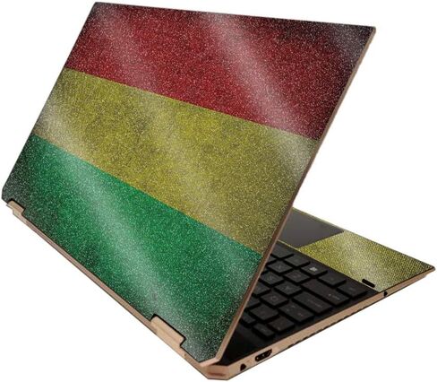 MightySkins Glossy Glitter Skin for HP Spectre x360 15" (2020) - Sticky Icky Icky | Protective, Durable High-Gloss Glitter Finish | Easy to Apply, Remove, and Change Styles | Made in The USA in Saudi Arabia