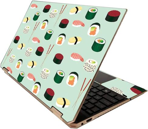 MightySkins Skin for HP Spectre x360 15" (2020) - Blue Avocados | Protective, Durable, and Unique Vinyl Decal wrap Cover | Easy to Apply, Remove, and Change Styles | Made in The USA in Saudi Arabia