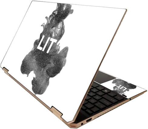 MightySkins Glossy Glitter Skin for HP Spectre x360 15" (2020) - Retro Controllers 3 | Protective, Durable High-Gloss Glitter Finish | Easy to Apply, Remove, and Change Styles | Made in The USA in Saudi Arabia