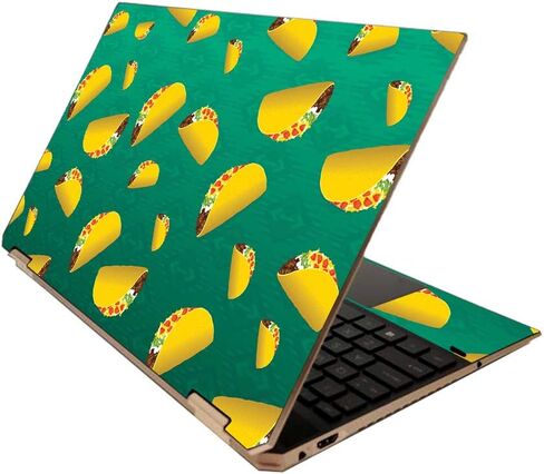 MightySkins Skin for HP Spectre x360 15" (2020) - Blue Avocados | Protective, Durable, and Unique Vinyl Decal wrap Cover | Easy to Apply, Remove, and Change Styles | Made in The USA in Saudi Arabia