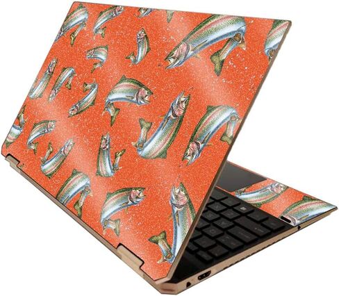 MightySkins Glossy Glitter Skin for HP Spectre x360 15" (2020) - Deep in The Forest | Protective, Durable High-Gloss Glitter Finish | Easy to Apply, Remove, and Change Styles | Made in The USA in Saudi Arabia