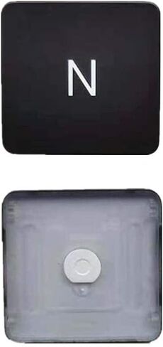 Replacement Individual N Key Cap and Hinges are Applicable for MacBook Pro 13&16inch Model A1989 A1990 and for MacBook Air Model A1932 Keyboard to Replace The N Keycap and Hinge in Saudi Arabia