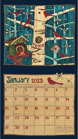 LANG Painted Peace 2025 Wall Calendar (25991002002) in Saudi Arabia