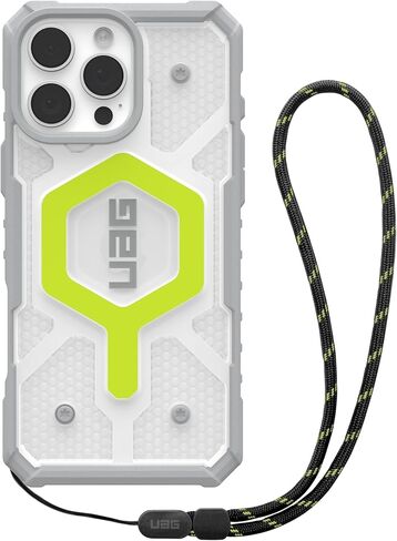 URBAN ARMOR GEAR UAG Designed for iPhone 16 Pro Max Case 6.9" Monarch Pro Carbon Fiber Compatible with MagSafe Charging Rugged Heavy Duty Protective Cover + Magnetic Ring Stand Black Bundle Set in Saudi Arabia