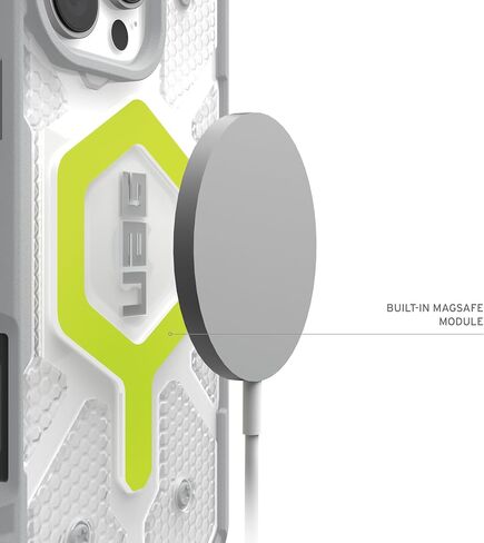 URBAN ARMOR GEAR UAG Designed for iPhone 16 Pro Max Case 6.9" Monarch Pro Carbon Fiber Compatible with MagSafe Charging Rugged Heavy Duty Protective Cover + Magnetic Ring Stand Black Bundle Set in Saudi Arabia