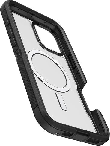 حافظة OtterBox iPhone 16 Plus Defender Series XT الشفافة - الجانب الداكن in Saudi Arabia