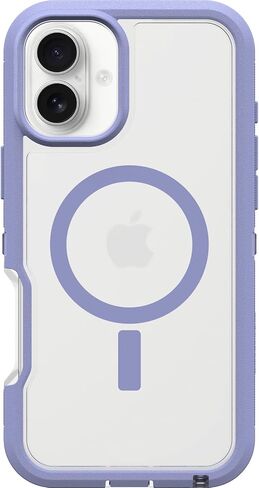 حافظة OtterBox iPhone 16 Plus Defender Series XT الشفافة - الجانب الداكن in Saudi Arabia
